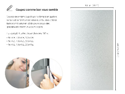 Privacy glass film translucent