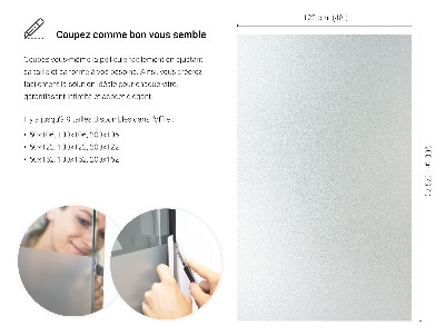 Translucent privacy window film