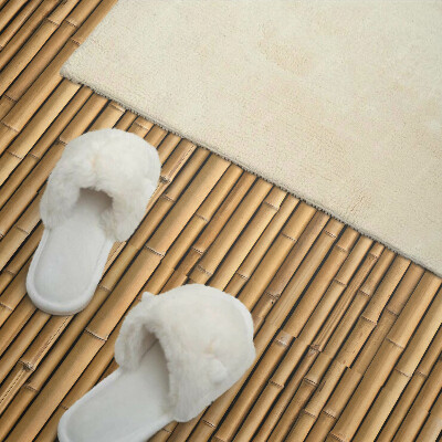 Square wall panel Natural bamboo texture