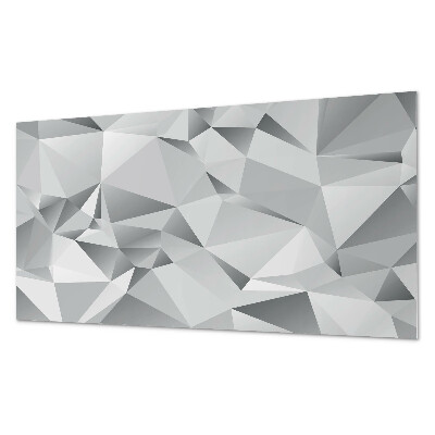 Square wall panel Abstract geometric pattern
