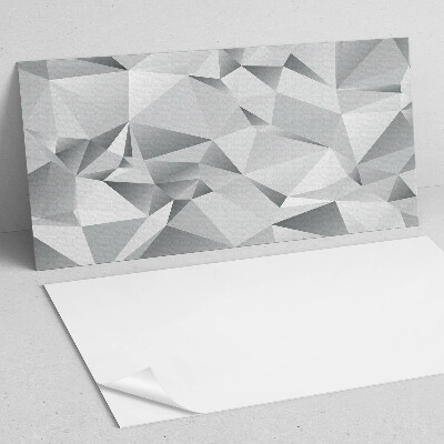 Square wall panel Abstract geometric pattern