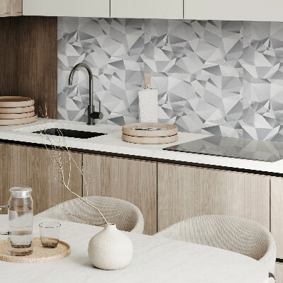 Square wall panel Abstract geometric pattern