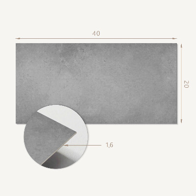 Square wall panel Raw concrete texture