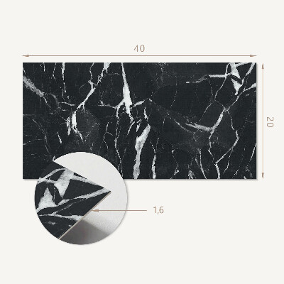 Pvc wall panel Veined marble pattern