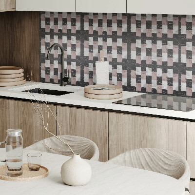 Pvc wall panel Marble tile pattern