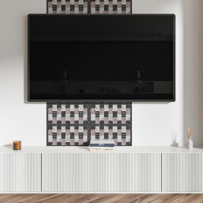 Pvc wall panel Marble tile pattern