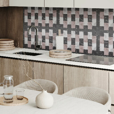 Pvc wall panel Marble tile pattern