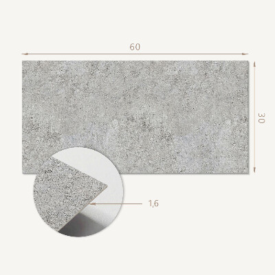 Pvc wall panel Raw concrete texture