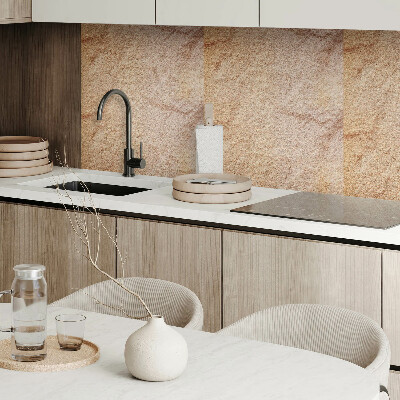 Square tv wall panel Natural stone texture