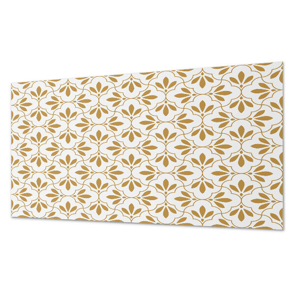 Square wall panel Elegant plant pattern