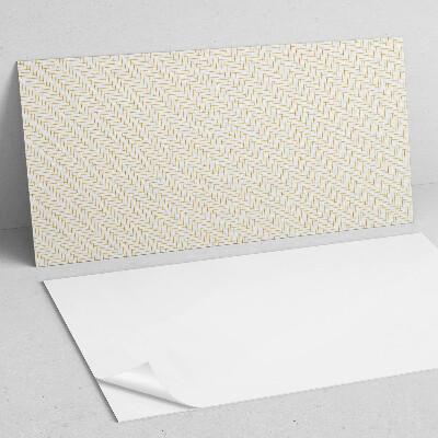 Square tv wall panel Herringbone pattern