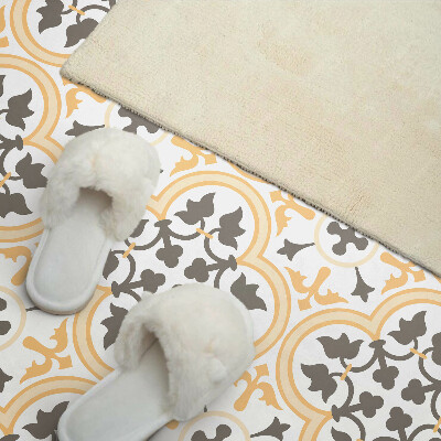 Square wall panel Plant pattern on the background