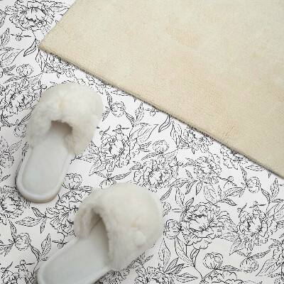 Pvc wall panel Floral pattern with leaves