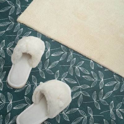 Pvc wall panel Leaves on a textured background