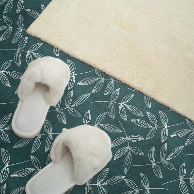 Pvc wall panel Leaves on a textured background