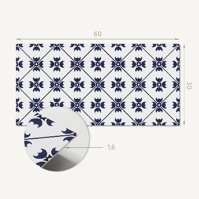 Square tv wall panel Stylish geometric pattern