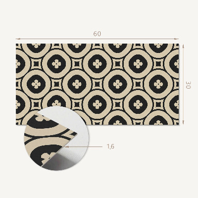 Pvc wall panel Geometric pattern with squares