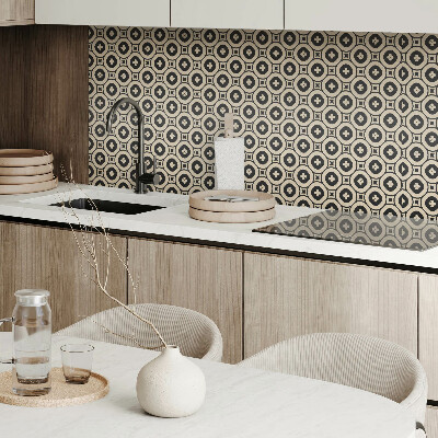 Pvc wall panel Geometric pattern with squares