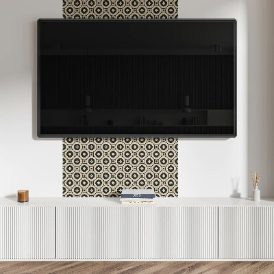 Pvc wall panel Geometric pattern with squares