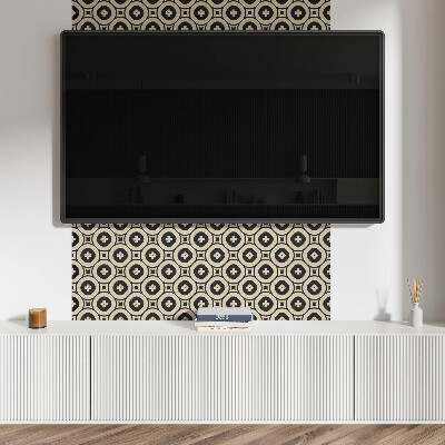 Pvc wall panel Geometric pattern with squares
