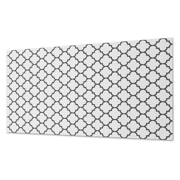 Square wall panel Pattern with symmetrical shapes