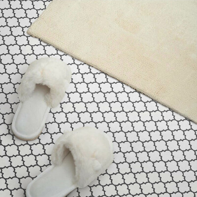 Square wall panel Pattern with symmetrical shapes