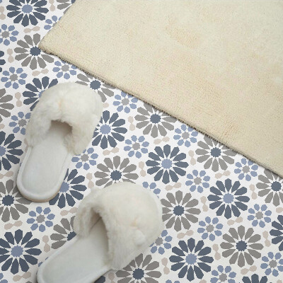 Pvc wall panel Floral pattern in symmetry