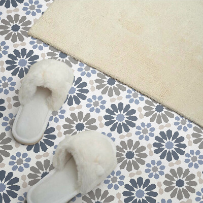 Pvc wall panel Floral pattern in symmetry