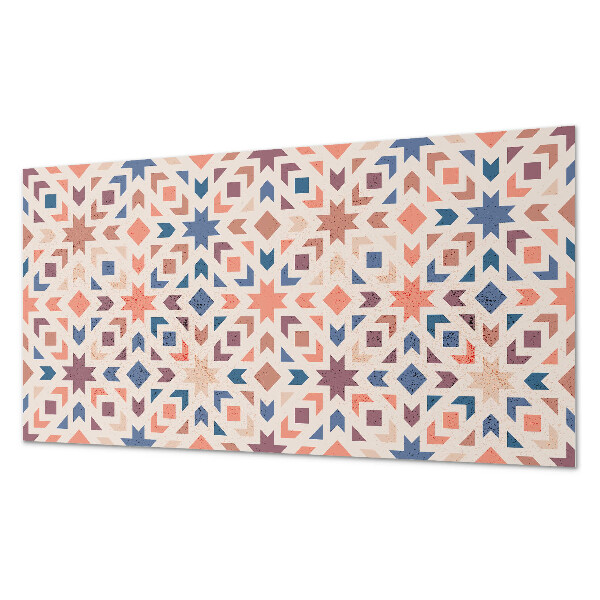 Square wall panel Geometric patterns in harmony