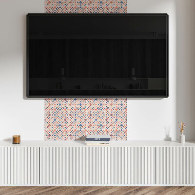 Square wall panel Geometric patterns in harmony