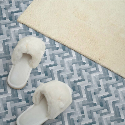 Square tv wall panel Zigzag striped pattern