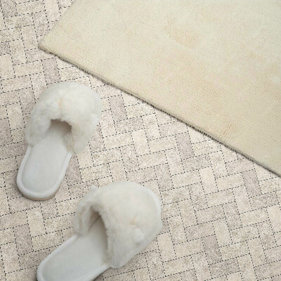 Square wall panel Herringbone pattern