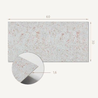 Square tv wall panel Natural stone pattern