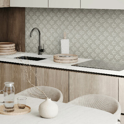 Square wall panel Stylish plant pattern