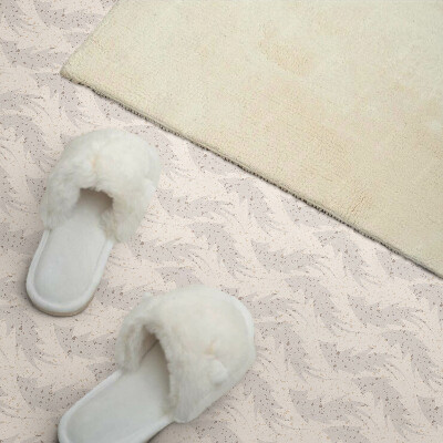Pvc wall panel Leaf pattern on the background