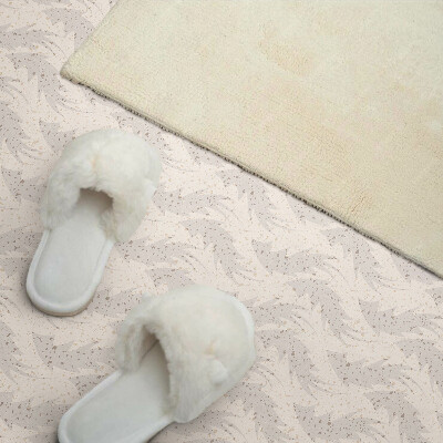 Pvc wall panel Leaf pattern on the background