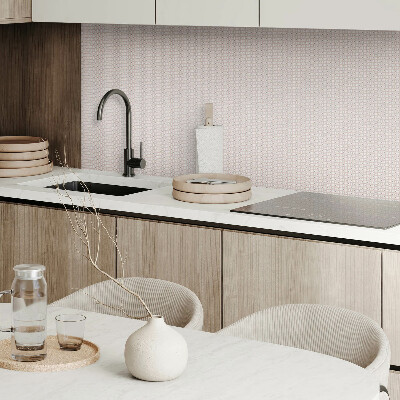 Square tv wall panel Pattern with circles in a grid