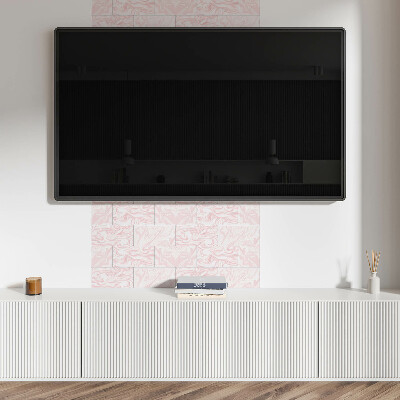 Pvc wall panel Marble pattern with waves
