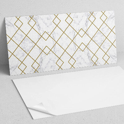 Pvc wall panel Geometric patterns on the background