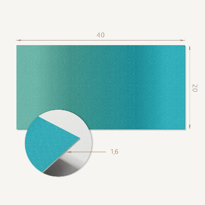 Pvc wall panel Stylish gradient with a pattern