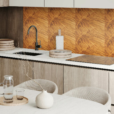 Square tv wall panel Natural wood pattern