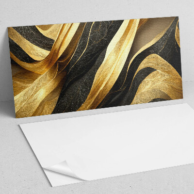 Square tv wall panel Waves of textures and patterns