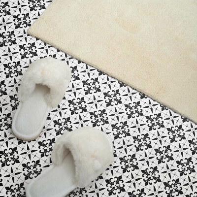 Pvc wall panel Crossed floral patterns