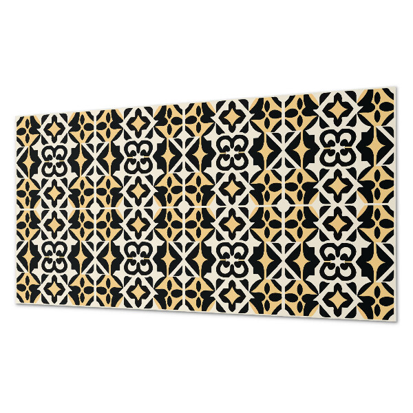 Square tv wall panel Geometric patterns on the background