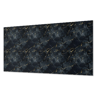 Square wall panel Veined marble pattern