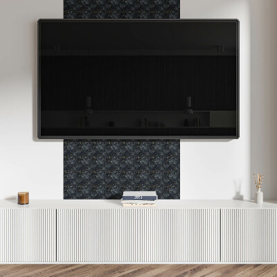Square wall panel Veined marble pattern