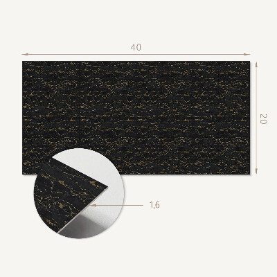 Square wall panel Abstract texture pattern