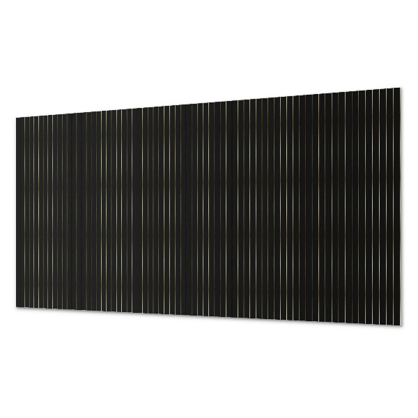 Square wall panel Vertical lines in rhythm