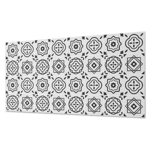Pvc wall panel Geometric patterns in squares