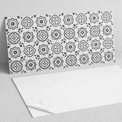 Pvc wall panel Geometric patterns in squares